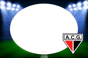 Moldura Times - Atlético GO Escudo time Atlético GO, vermelho e preto.