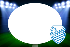 Moldura Times - CSA Escudo time CSA, azul e branco.