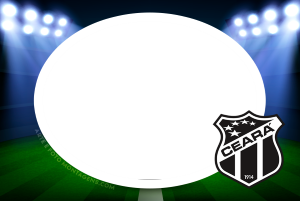 Moldura Times - Ceará Escudo time Ceará, Vovô, preto e branco.