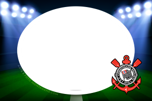 Moldura Times - Corinthians Escudo time Corinthians, preto e branco.