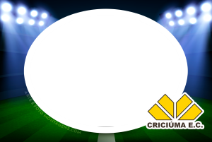 Moldura Times - Criciúma Escudo time Criciúma, Tigre, amarelo e preto.