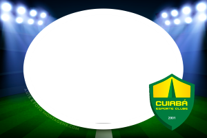 Moldura Times - Cuiabá Escudo time Cuiabá, verde e amarelo.