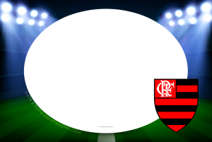 Moldura Times - Flamengo Escudo time Flamengo, vermelho e preto.