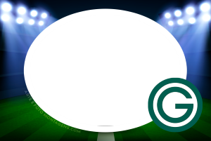 Moldura Times - Goiás Escudo time Goiás, verde e branco.