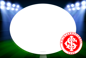 Moldura Times - Internacional Escudo time Internacional, vermelho e branco.