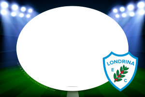 Moldura Times - Londrina Escudo time Londrina, Tubarão, azul e branco.