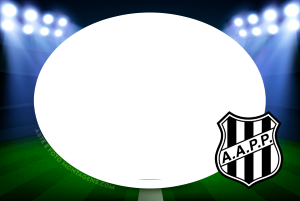 Moldura Times - Ponte Preta Escudo time Ponte Preta, Macaca, preto e branco.